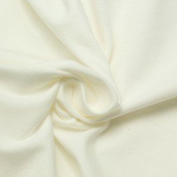 ткань трикотаж цвет белый молочный артикул у - 08803