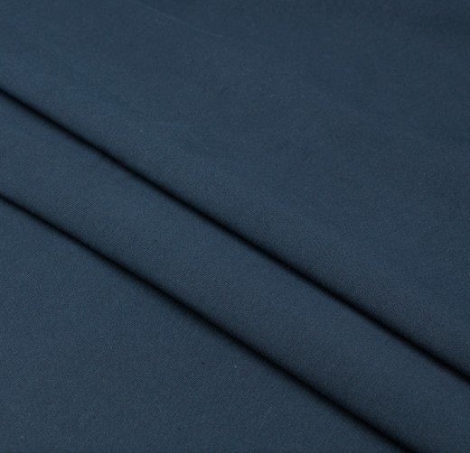 ткань трикотаж цвет темно-синий синий артикул у - 08432. Изображение №2
