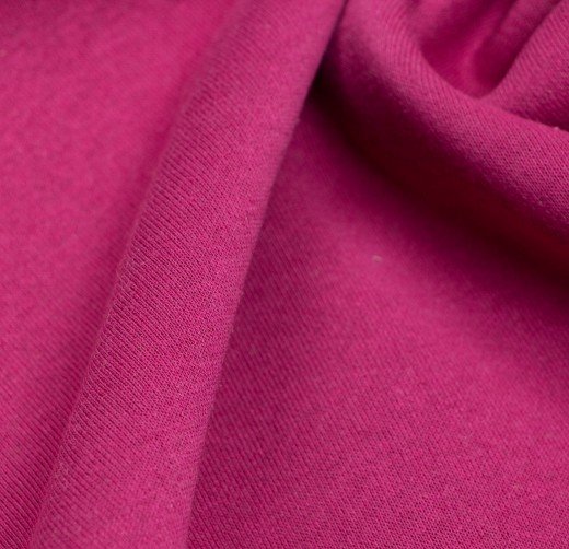 ткань трикотаж цвет бордовый розовый артикул у - 06507. Изображение №2