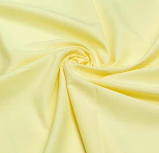 ткань полиэстeр однотон цвет горчичный желтый артикул у - 06663. Изображение №1