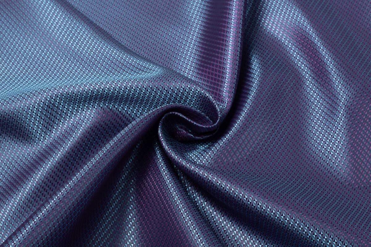 Подкладка полиэстровая жаккардовая JACQUARD TAFFETA NEW #PURPLE