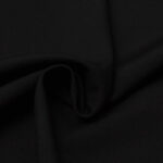 Полиэстeр однотон Лили/Лилу/Барби/Фиона XS-F-11394 Черная #6000