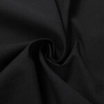 Хлопок однотонный C-106402-1 #JET BLACK