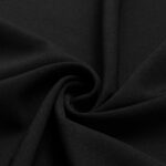Полиэстeр однотон Зара летняя NEW ZARA Черная #6000