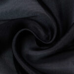Вискоза однотонная VISCOSE TENCEL FINISH Черная #BLACK