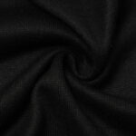 Трикотаж однотон Аслан ASLAN Черная #BLACK