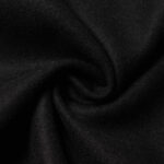 Полушерстяная ткань Сукно SUKNO-2581 Черная #BLACK