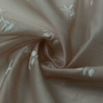 Вискоза с вышивкой AURA/MH-Z1392 #BEIGE/ECRU