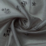 Вискоза с вышивкой AURA/MH-Z1392 #GREY/GREY