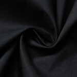 Хлопок однотонный NEW FELICIA Черная #BLACK