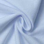 Кулирка однотонная 30/1 комп греб кулирка с эластаном Белая #1000