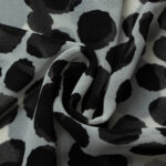 Креп-шифон с принтом BTYT035 DES #YP1560 #2