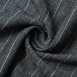 Поливискоза полоска Лина LINA #BLACK/WHITE