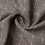 Поливискоза полоска Лина LINA #COCAO/WHITE