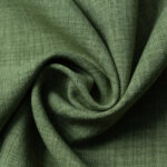 Полиэстeр однотон Лен Вишер WISHER Оливковая #3751